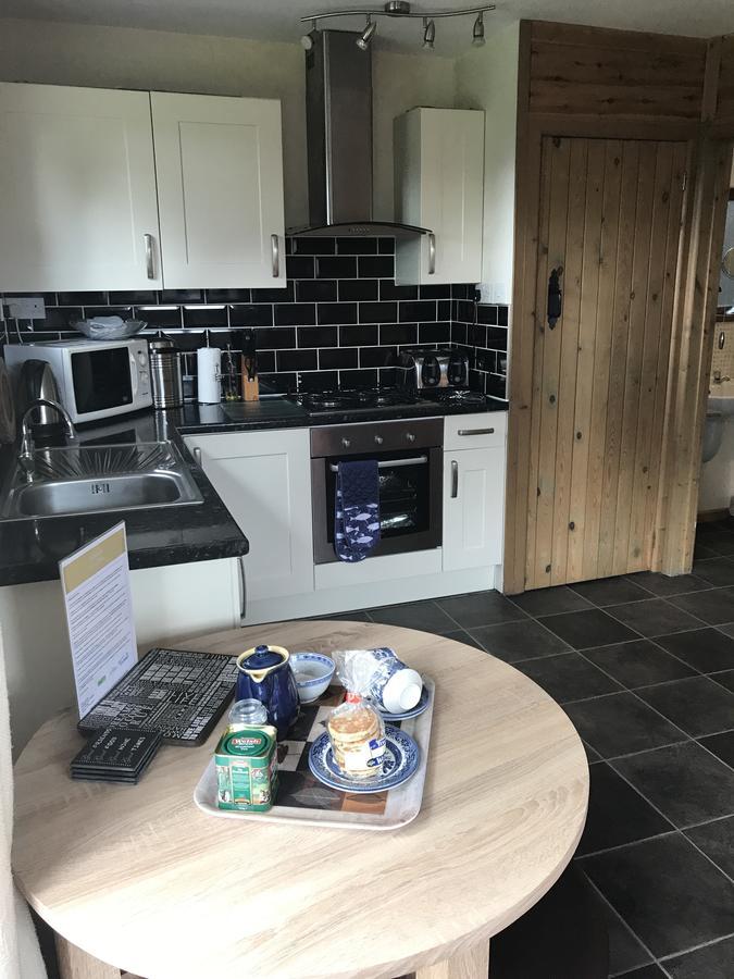 Swansea Log Cabin Pontardawe Exterior foto